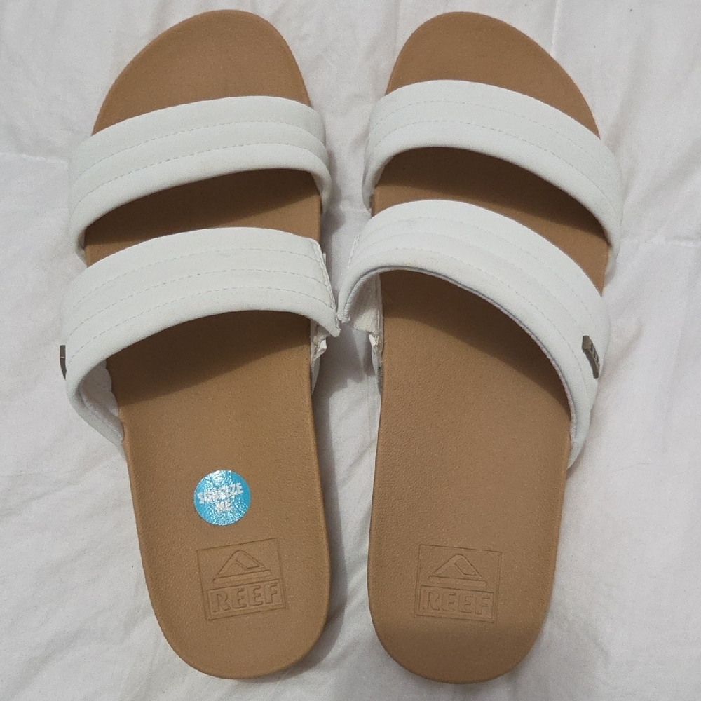 Reef Women's Kaia 2 Bar Platform Slide Sandals - Picture 7 of 10